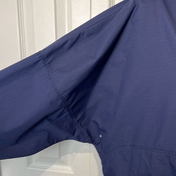 Vintage Unisex Nike Blue/Yellow Pullover 1/4 Zip Windbreaker Size L - Picture 7 of 16